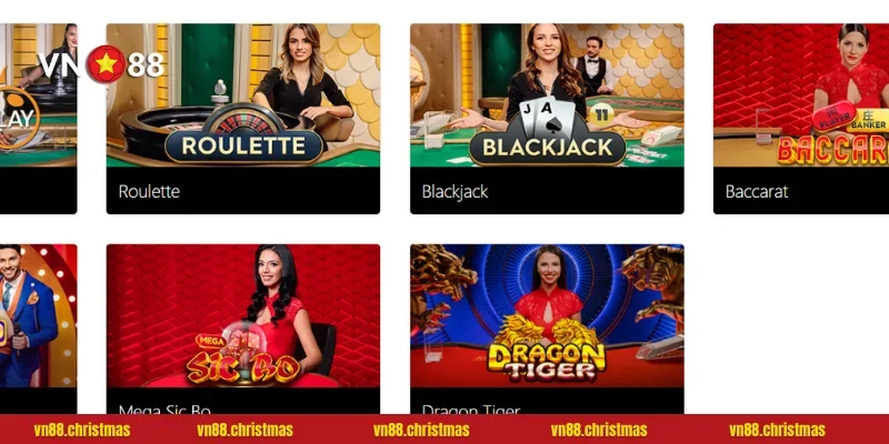 Đa dạng trò chơi hấp dẫn với dealer chuyên nghiệp