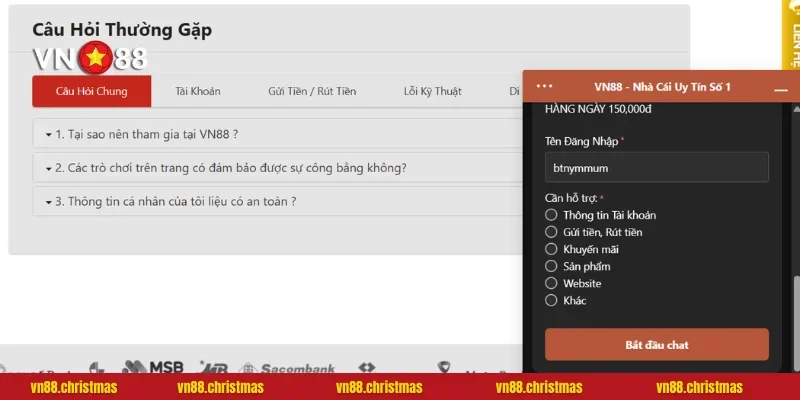 Giải đáp những thắc mắc phổ biến khi hỗ trợ VN88